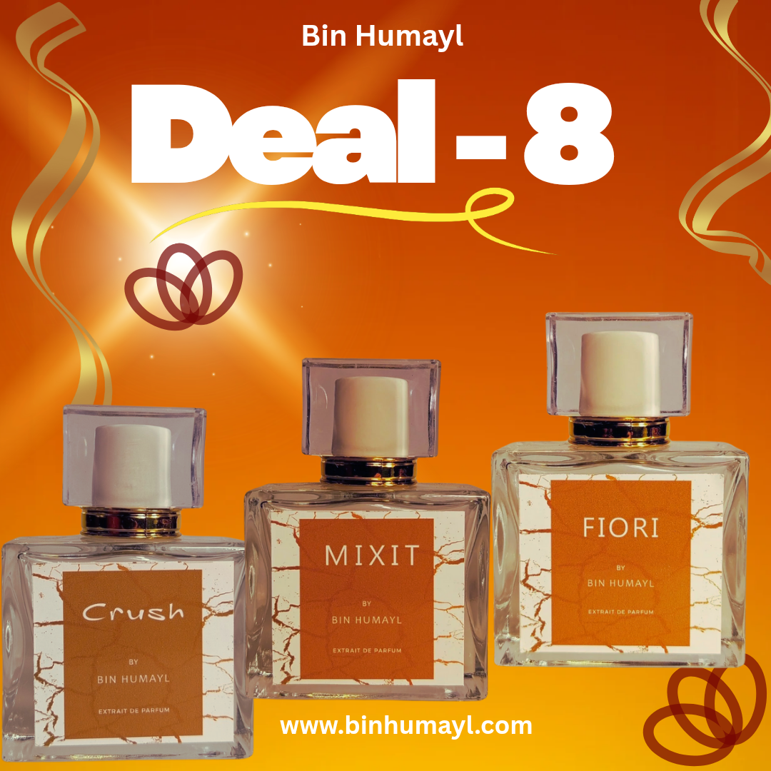Deal No. 8 – Buy 3 for Rs. 3999 (Crush, Mixit, Fiori))